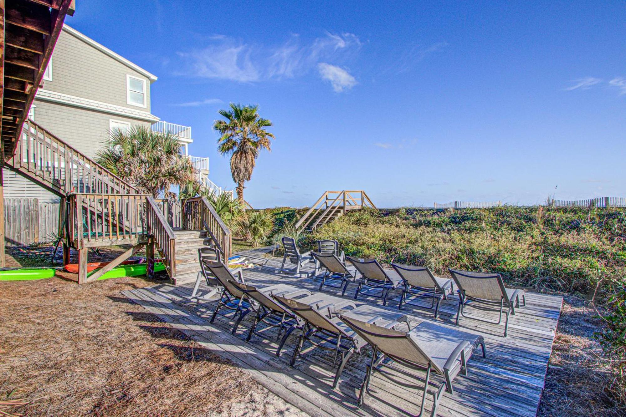 Just Beachy Villa Folly Beach Bagian luar foto